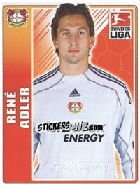 Sticker Rene Adler - German Football Bundesliga 2009-2010 - Topps