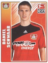 Cromo Daniel Schwaab - German Football Bundesliga 2009-2010 - Topps