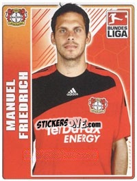 Sticker Manuel Friedrich - German Football Bundesliga 2009-2010 - Topps