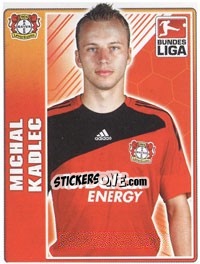 Sticker Michal Kadlec - German Football Bundesliga 2009-2010 - Topps