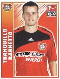 Sticker Tranquillo Barnetta - German Football Bundesliga 2009-2010 n. 261 - Topps
