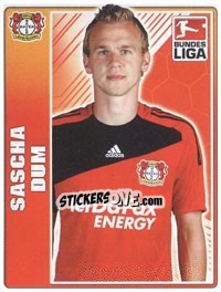 Sticker Sascha Dum - German Football Bundesliga 2009-2010 - Topps