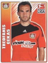 Sticker Theofanis Gekas - German Football Bundesliga 2009-2010 - Topps