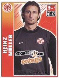 Cromo Heinz Müller - German Football Bundesliga 2009-2010 - Topps