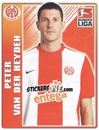 Sticker Peter van der Heyden - German Football Bundesliga 2009-2010 - Topps