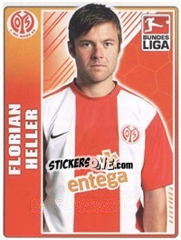 Sticker Florian Heller - German Football Bundesliga 2009-2010 n. 283 - Topps
