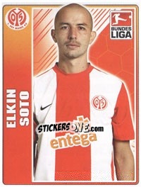 Sticker Elkin Soto - German Football Bundesliga 2009-2010 - Topps