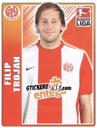 Cromo Filip Trojan - German Football Bundesliga 2009-2010 - Topps