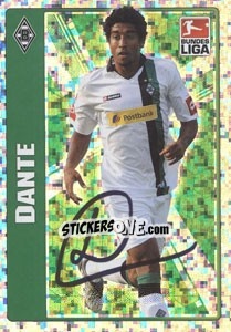 Sticker Dante - Star Spieler - German Football Bundesliga 2009-2010 - Topps