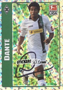 Sticker Dante - Star Spieler - German Football Bundesliga 2009-2010 n. 292 - Topps