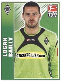 Cromo Logan Bailly - German Football Bundesliga 2009-2010 - Topps