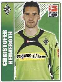 Sticker Christofer Heimeroth - German Football Bundesliga 2009-2010 - Topps