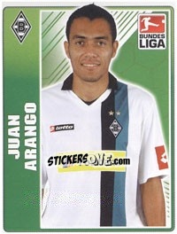 Cromo Juan Arango - German Football Bundesliga 2009-2010 - Topps
