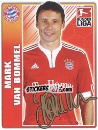 Sticker Mark van Bommel - German Football Bundesliga 2009-2010 - Topps