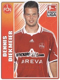 Sticker Dennis Diekmeier - German Football Bundesliga 2009-2010 - Topps