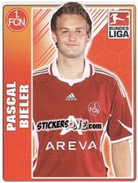 Cromo Pascal Bieler - German Football Bundesliga 2009-2010 - Topps