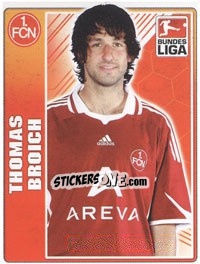 Sticker Thomas Broich - German Football Bundesliga 2009-2010 - Topps