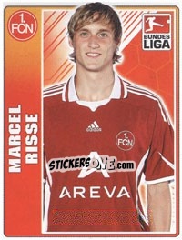Sticker Marcel Risse - German Football Bundesliga 2009-2010 - Topps