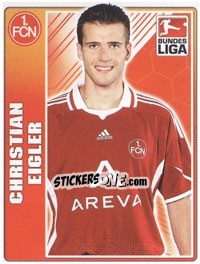 Cromo Christian Eigler - German Football Bundesliga 2009-2010 - Topps