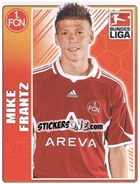 Sticker Mike Frantz - German Football Bundesliga 2009-2010 - Topps