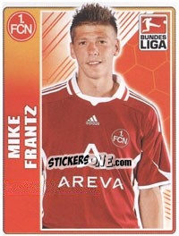 Sticker Mike Frantz - German Football Bundesliga 2009-2010 n. 352 - Topps