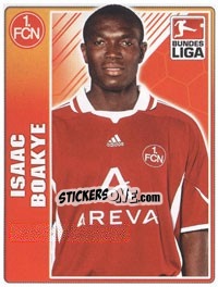 Figurina Isaac Boakye - German Football Bundesliga 2009-2010 - Topps