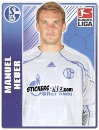 Sticker Manuel Neuer - German Football Bundesliga 2009-2010 n. 357 - Topps