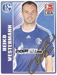 Sticker Heiko Westermann - German Football Bundesliga 2009-2010 n. 360 - Topps
