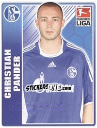 Figurina Christian Pander - German Football Bundesliga 2009-2010 - Topps