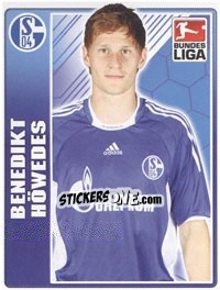 Sticker Benedikt Höwedes - German Football Bundesliga 2009-2010 n. 364 - Topps