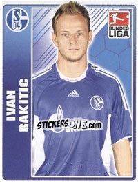 Cromo Ivan Rakitic - German Football Bundesliga 2009-2010 - Topps