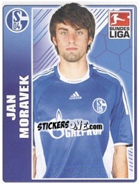 Sticker Jan Moravek - German Football Bundesliga 2009-2010 n. 368 - Topps
