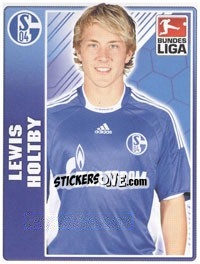 Sticker Lewis Holtby - German Football Bundesliga 2009-2010 - Topps