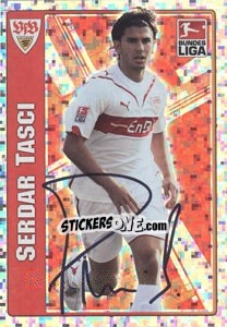 Sticker Serdar Tasci - Star Spieler - German Football Bundesliga 2009-2010 n. 376 - Topps