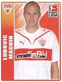 Sticker Ludovic Magnin - German Football Bundesliga 2009-2010 n. 381 - Topps