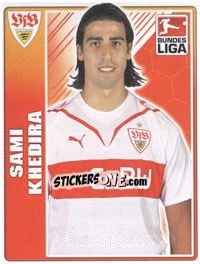Sticker Sami Khedira - German Football Bundesliga 2009-2010 n. 390 - Topps