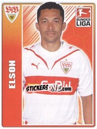Sticker Elson - German Football Bundesliga 2009-2010 n. 392 - Topps