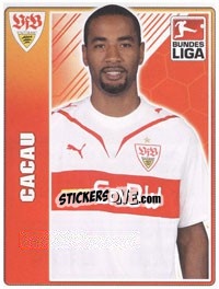 Sticker Cacau - German Football Bundesliga 2009-2010 n. 394 - Topps