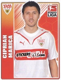 Sticker Ciprian Marica - German Football Bundesliga 2009-2010 n. 395 - Topps