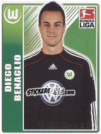 Sticker Diego Benaglio - German Football Bundesliga 2009-2010 n. 399 - Topps