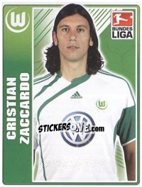 Cromo Cristian Zaccardo - German Football Bundesliga 2009-2010 - Topps