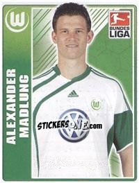 Sticker Alexander Madlung - German Football Bundesliga 2009-2010 n. 403 - Topps