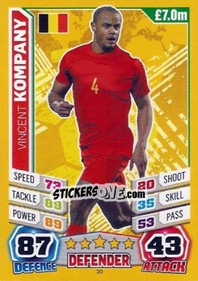 Sticker Vincent Kompany