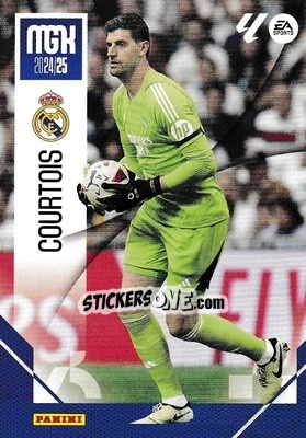 Sticker Courtois - LaLiga 2024-2025. Megacracks
 n. 218 - Panini