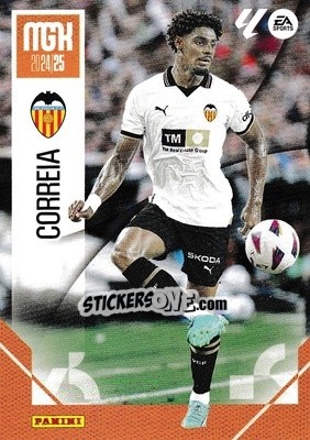 Sticker Correia - LaLiga 2024-2025. Megacracks
 n. 328 - Panini