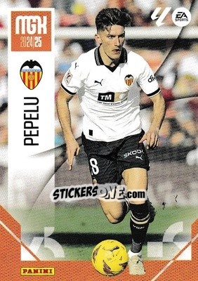 Sticker Pepelu - LaLiga 2024-2025. Megacracks
 n. 336 - Panini