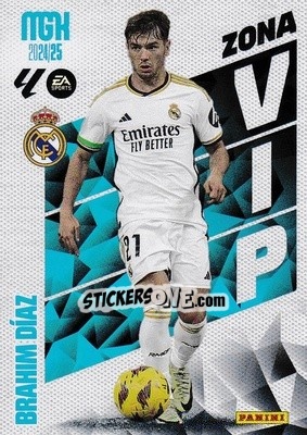 Sticker Brahim Díaz - LaLiga 2024-2025. Megacracks
 n. 390 - Panini