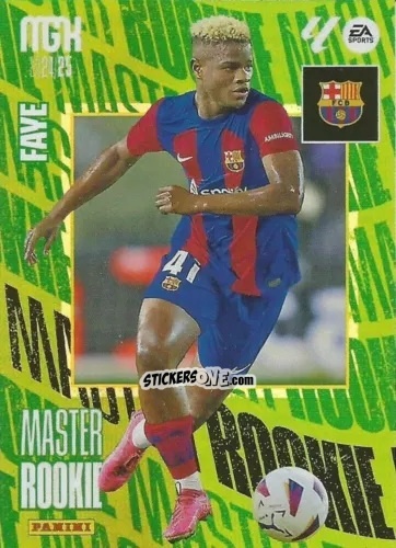 Sticker Faye - LaLiga 2024-2025. Megacracks
 n. 411 - Panini