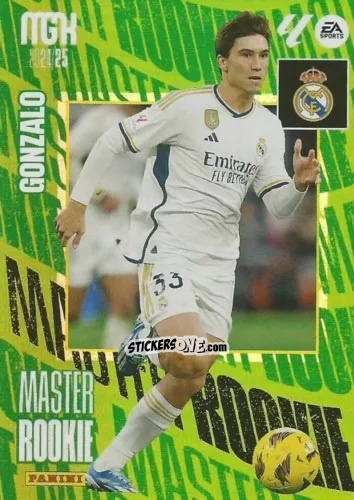 Sticker Gonzalo - LaLiga 2024-2025. Megacracks
 n. 412 - Panini