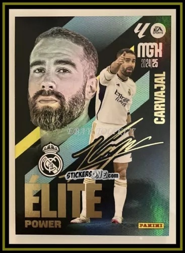 Sticker Carvajal - LaLiga 2024-2025. Megacracks
 n. P2 - Panini